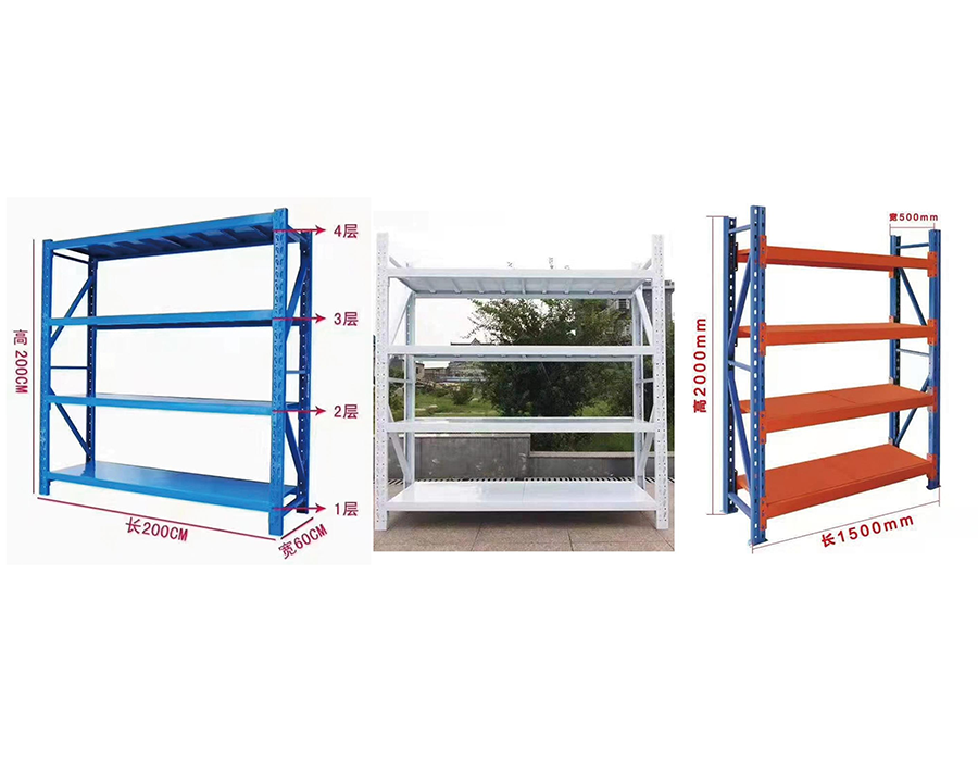 Könnyű, csavar nélküli polcok (≤150 kg/réteg)